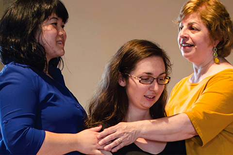 Participants in an Alexander Technique 