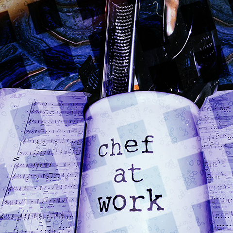Chef at work graphic