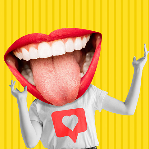 funny smile