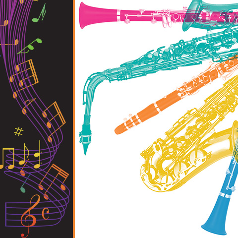 single reed instruments different colors