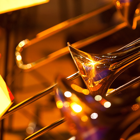 photo of a trombone