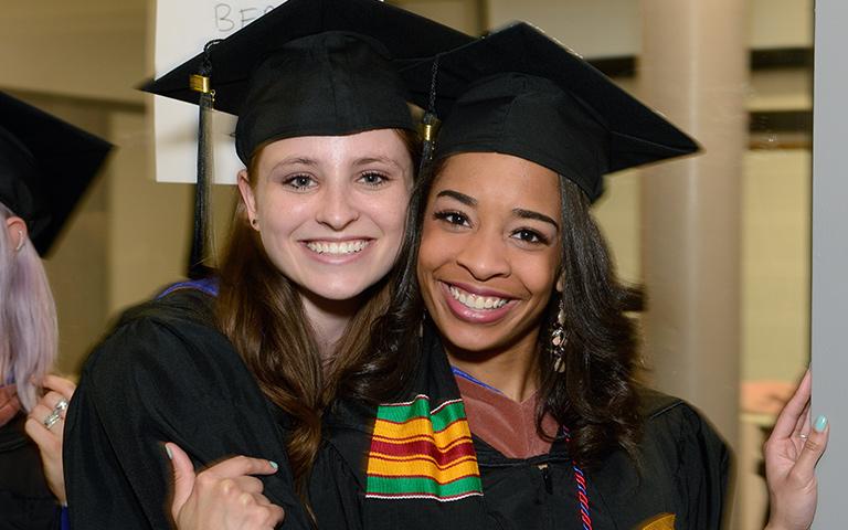 Two bcb graduates