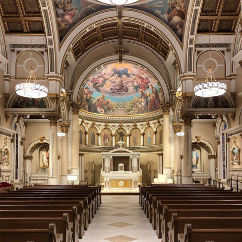 Inside of St Leonard Church