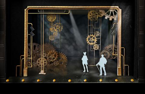 Set designer Evan Adamson’s model for A Midsummer Night’s Dream