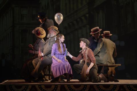 Olivia Goosman, Jack Roden and company in the National Tour of PARADE